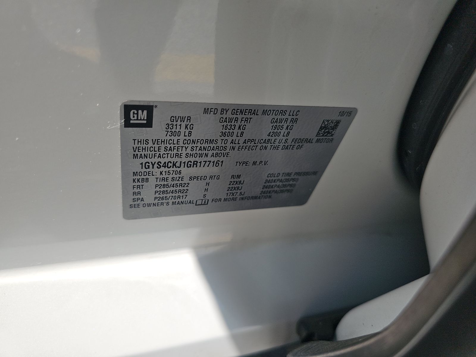 2016 Cadillac Escalade Premium AWD