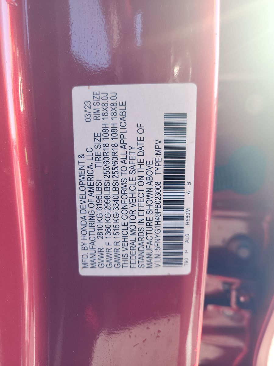 2023 Honda Pilot EX-L AWD