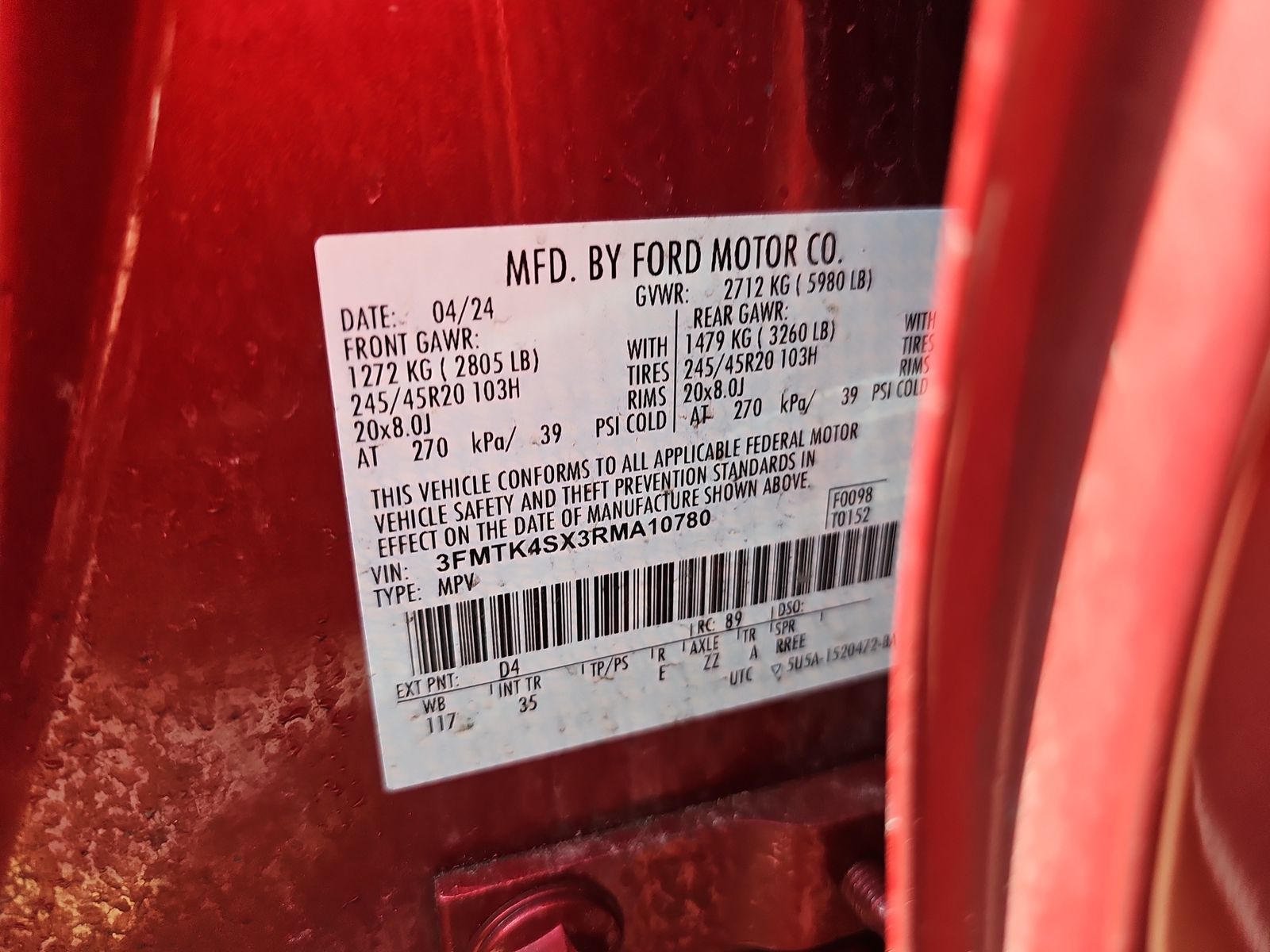 2024 Ford Mustang Mach-E GT AWD