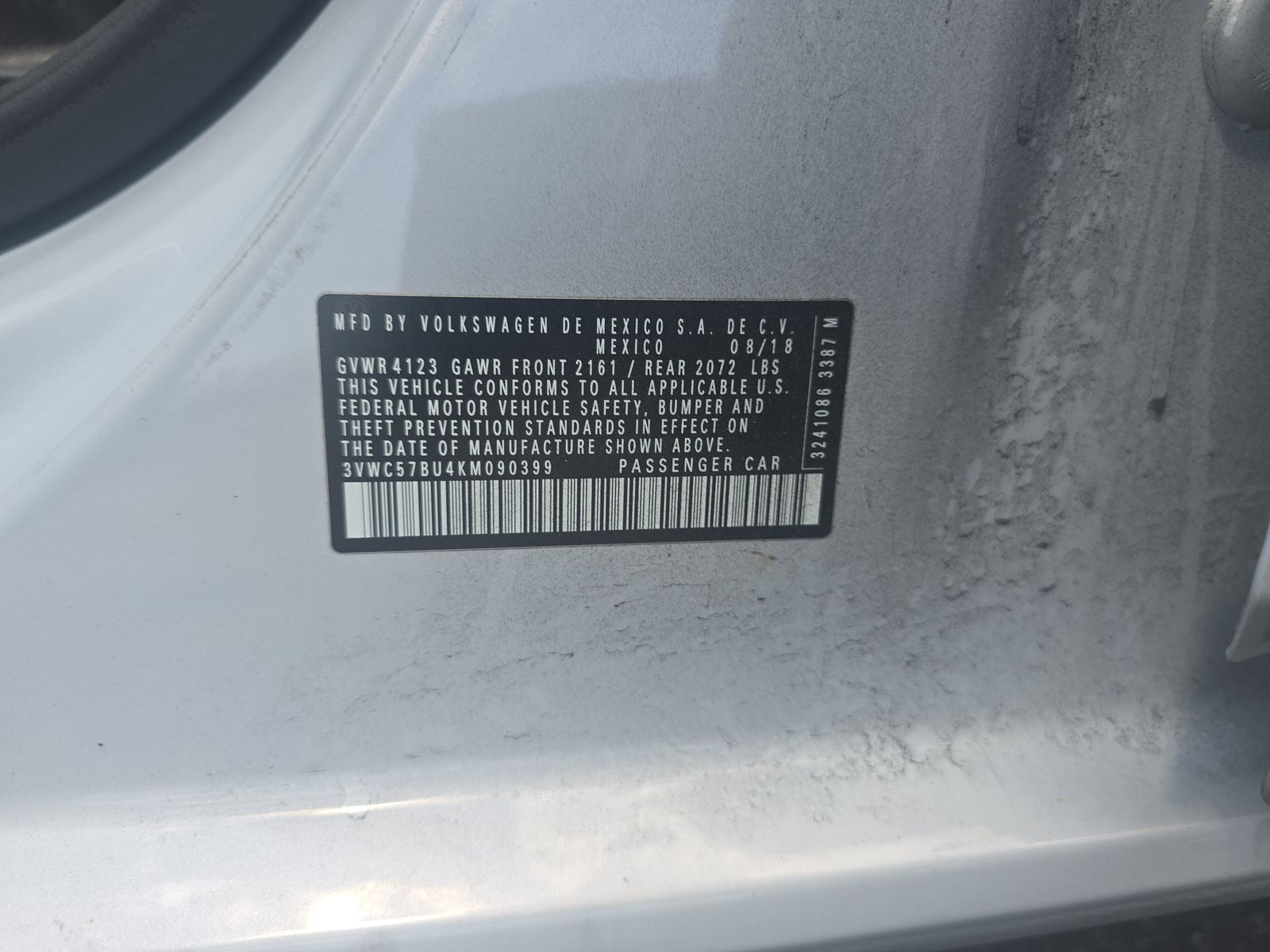2019 Volkswagen Jetta 1.4T SE FWD
