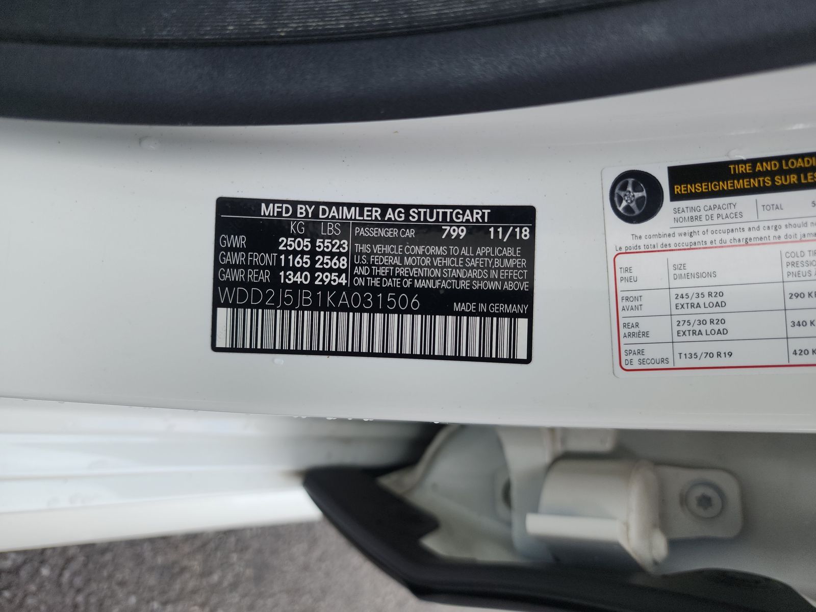 2019 Mercedes-Benz CLS-Class CLS 450 RWD