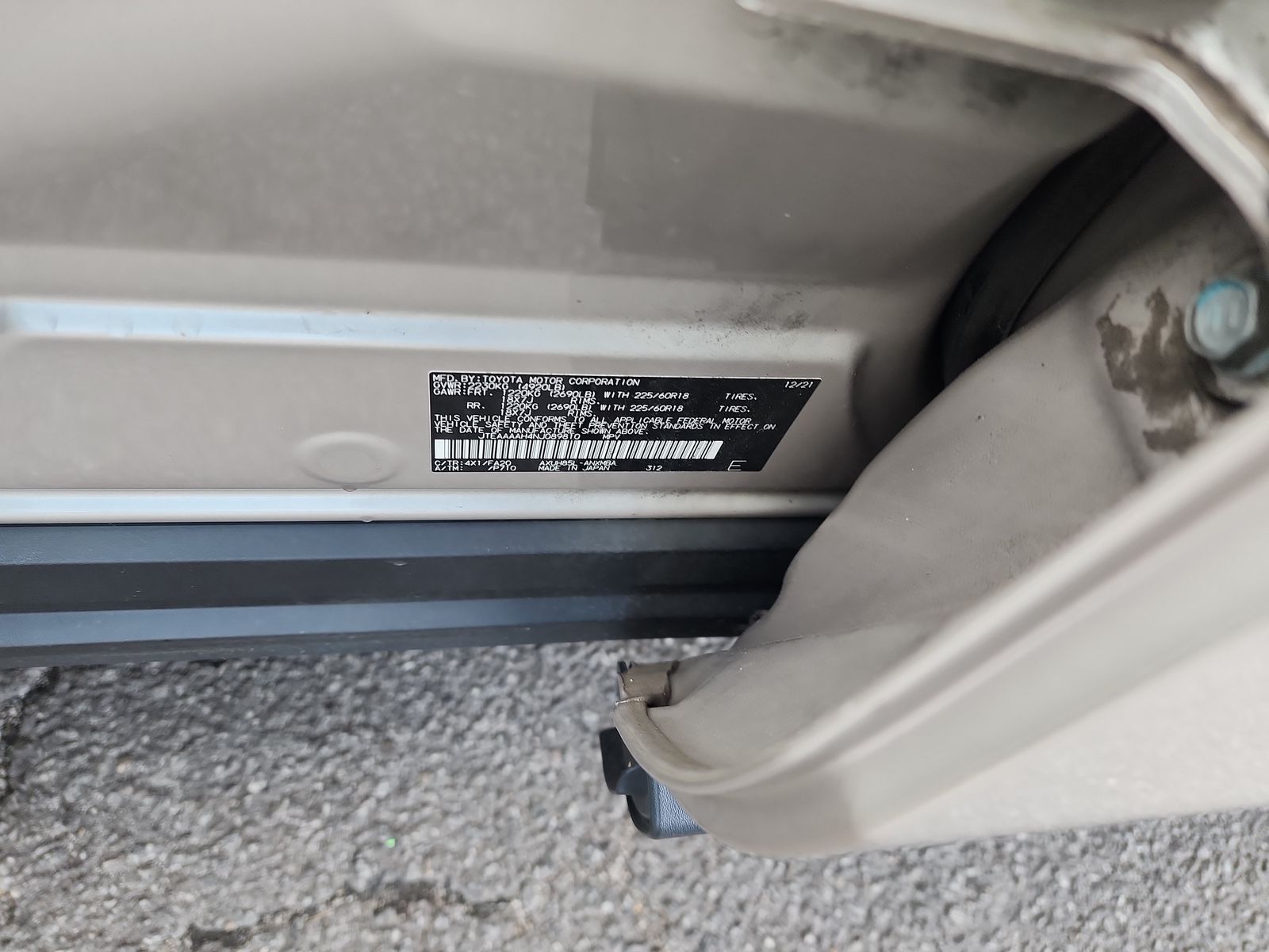 2022 Toyota Venza LE AWD