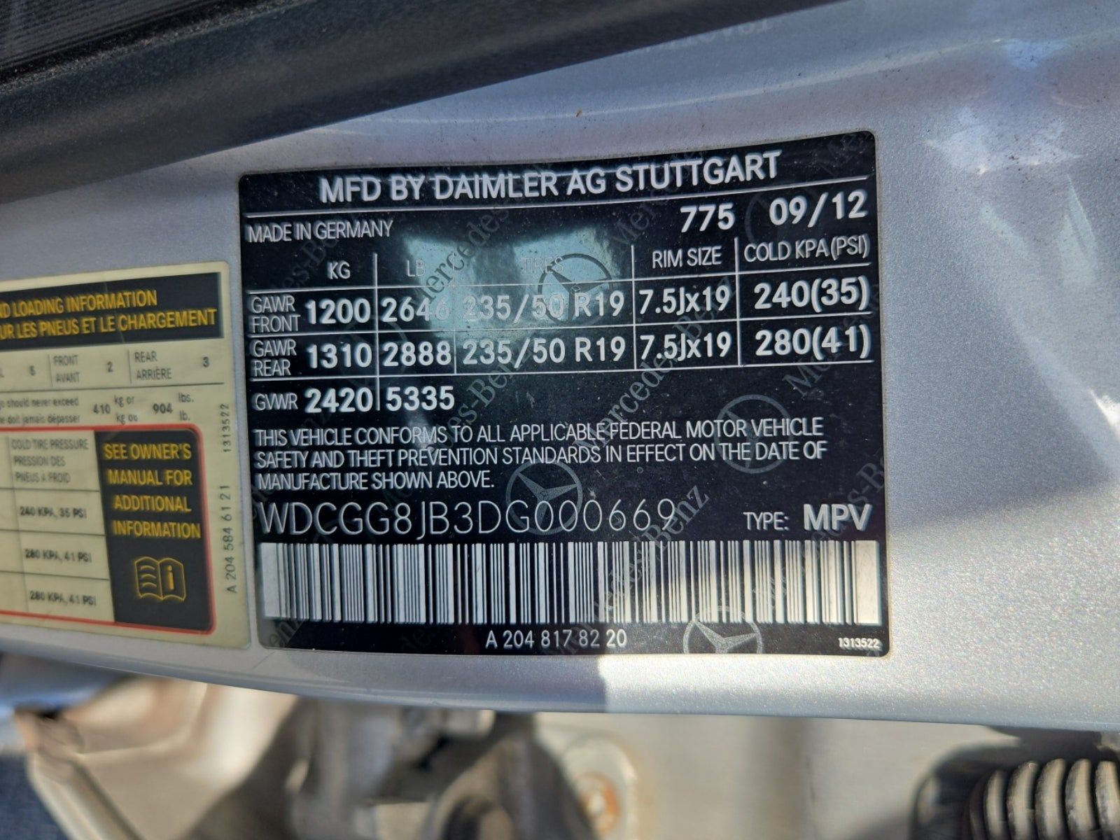 2013 Mercedes-Benz GLK-Class GLK 350 AWD