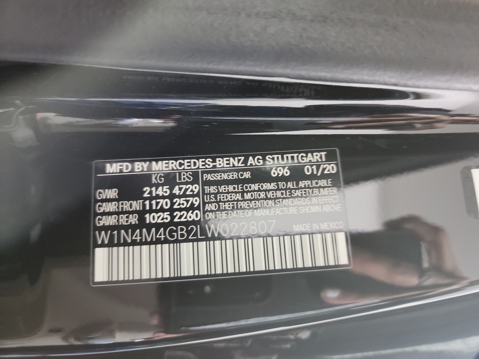 2020 Mercedes-Benz GLB GLB 250 FWD