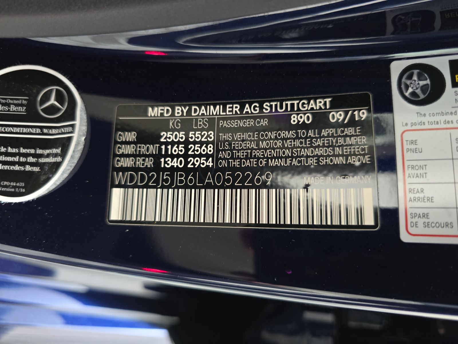 2020 Mercedes-Benz CLS-Class CLS 450 RWD