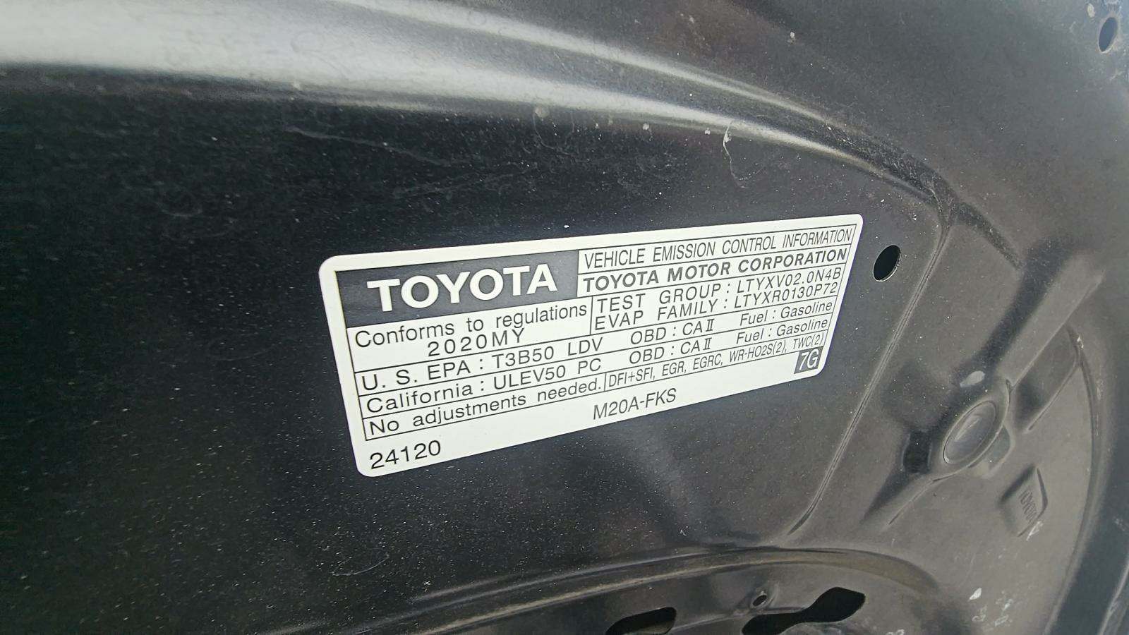 2020 Toyota Corolla SE FWD