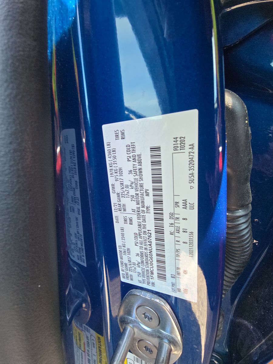 2022 Ford Escape SE FWD