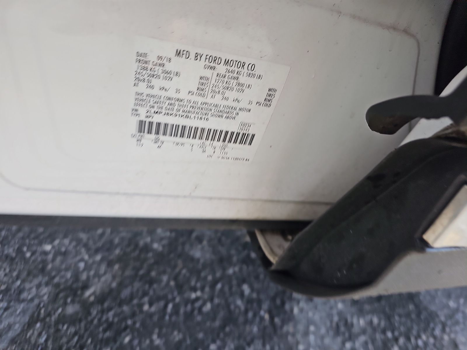 2019 Lincoln Nautilus Select AWD