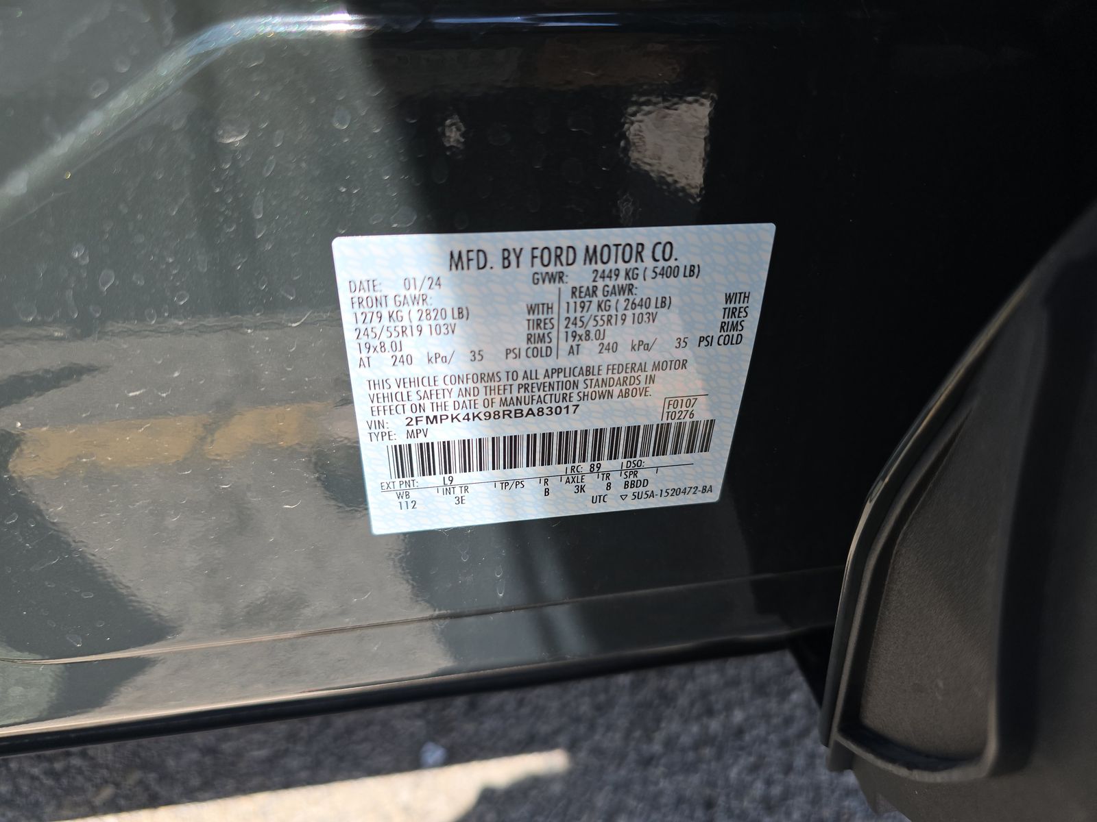 2024 Ford Edge Titanium AWD