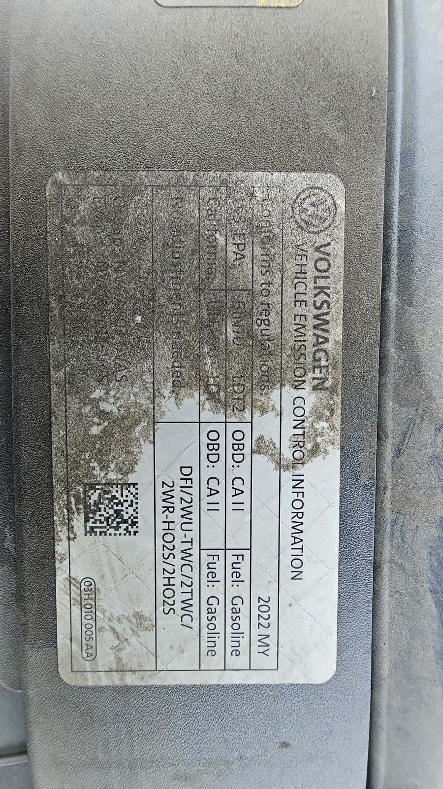2022 Volkswagen Atlas 3.6L SEL AWD