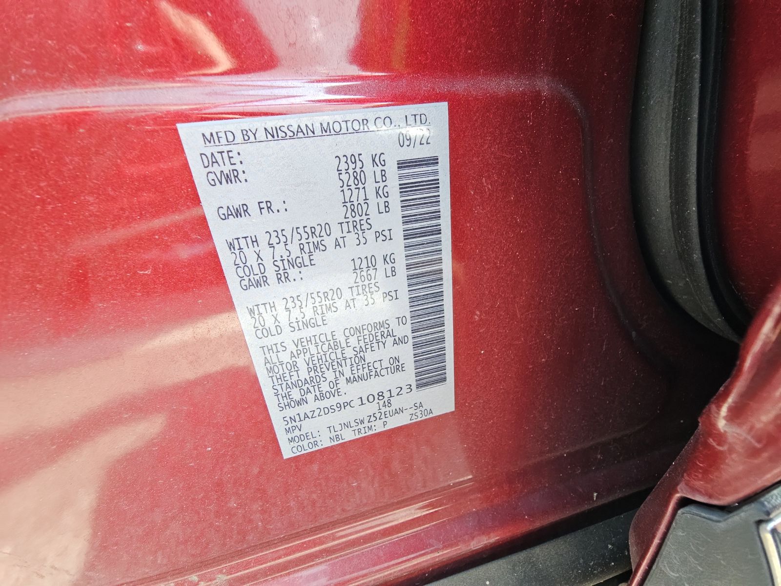 2023 Nissan Murano Platinum AWD