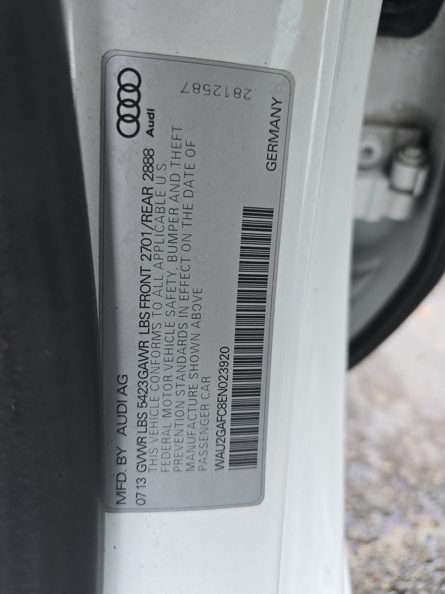 2014 Audi A7 3.0T Prestige AWD