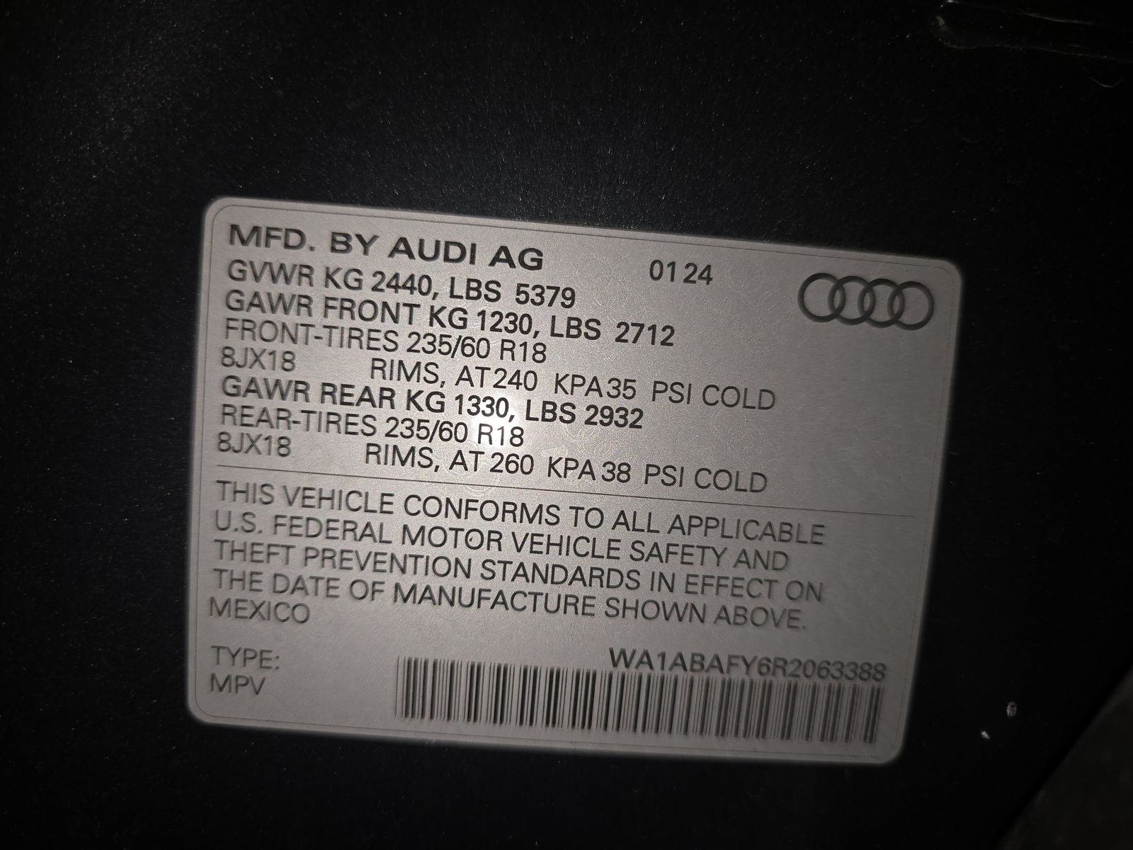 2024 Audi Q5 Premium AWD