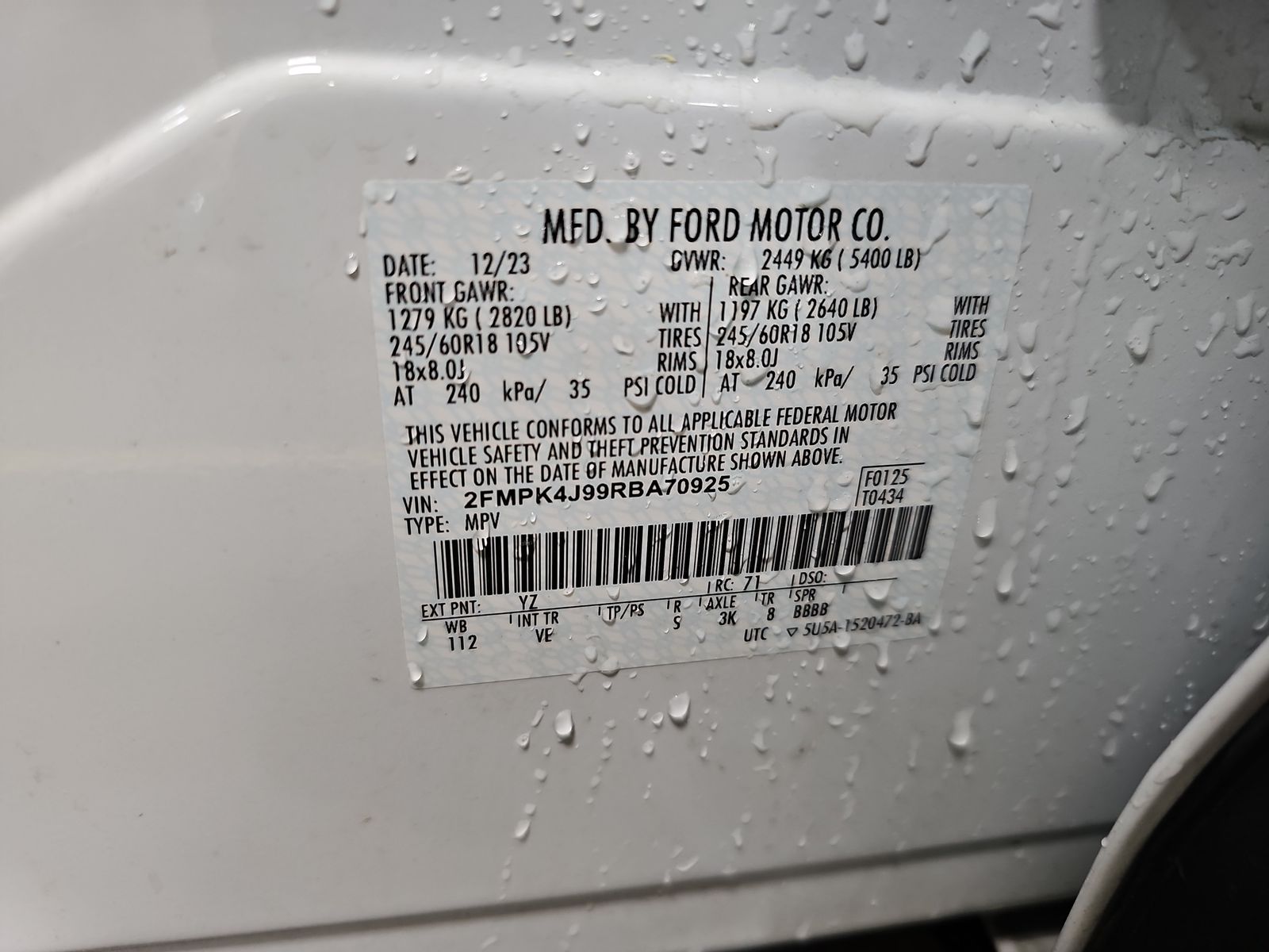 2024 Ford Edge SEL AWD