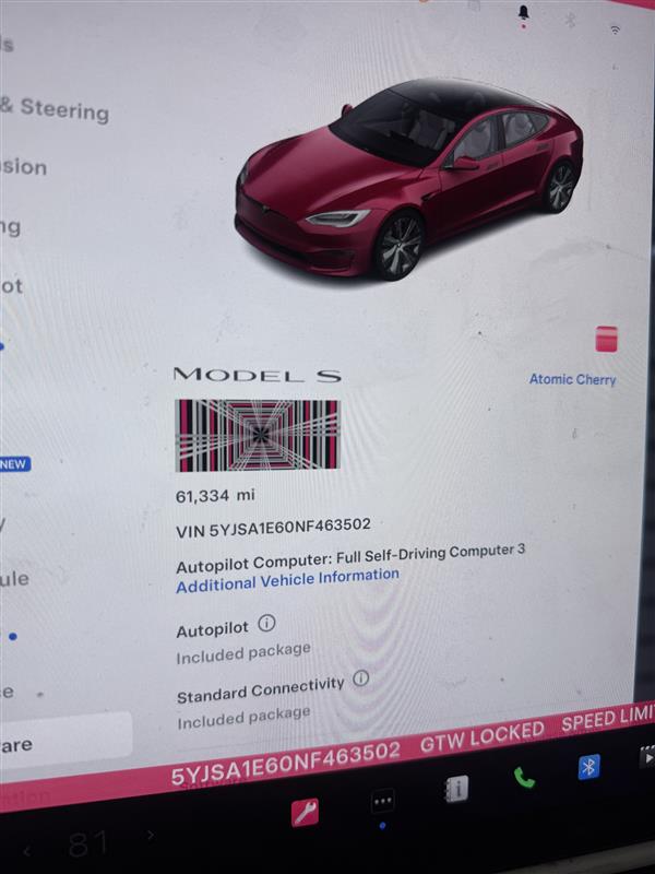 2022 Tesla Model S Plaid AWD