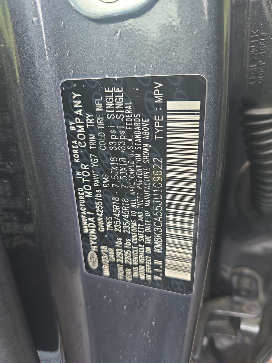 2018 Hyundai Kona Limited AWD