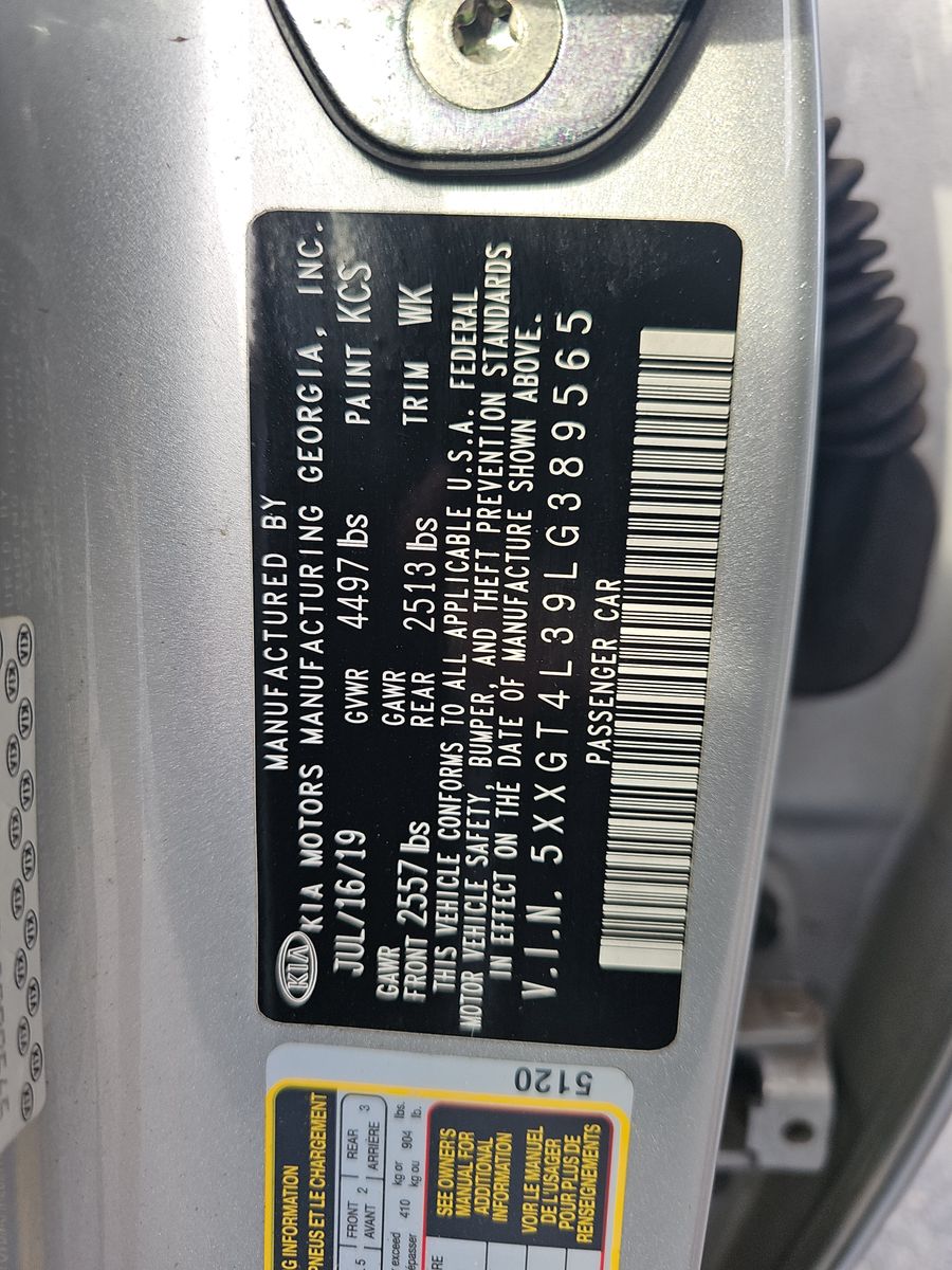 2020 Kia Optima LX FWD
