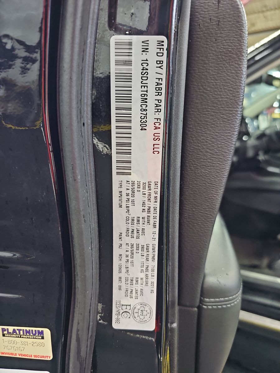 2021 Dodge Durango Citadel AWD