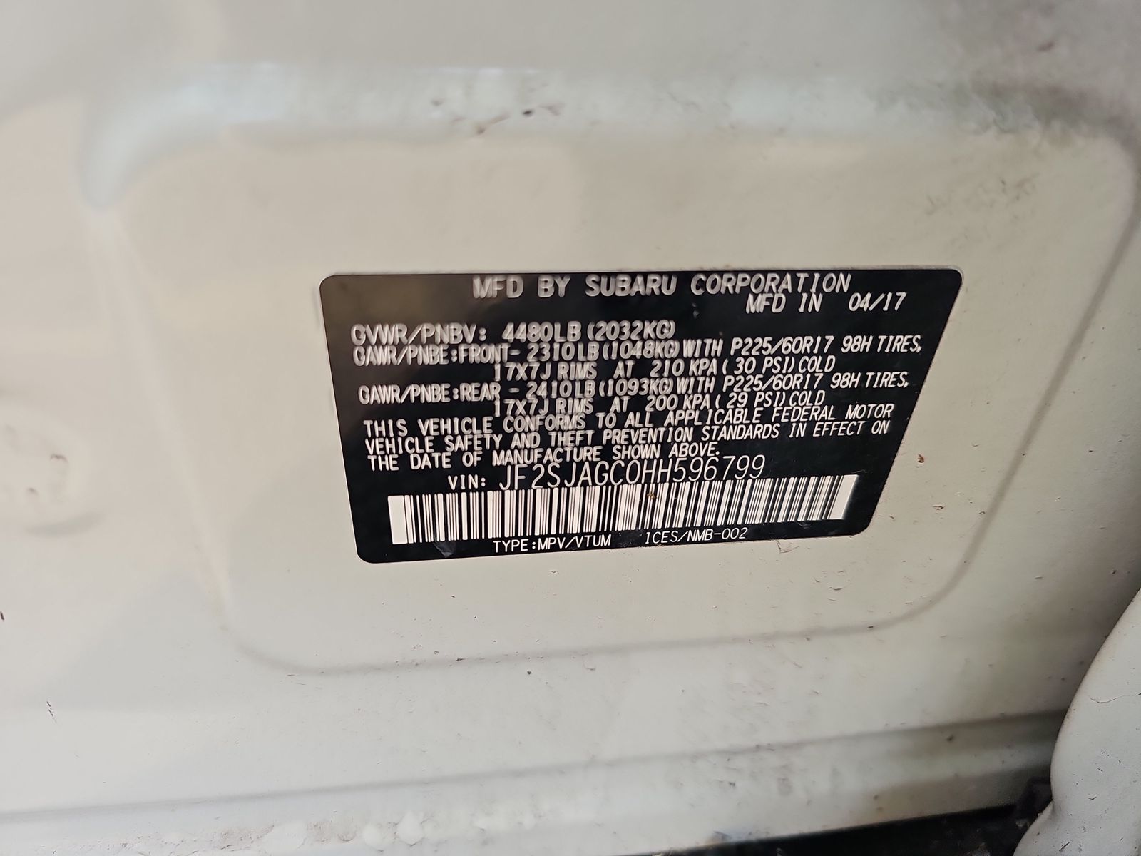 2017 Subaru Forester 2.5i Premium AWD