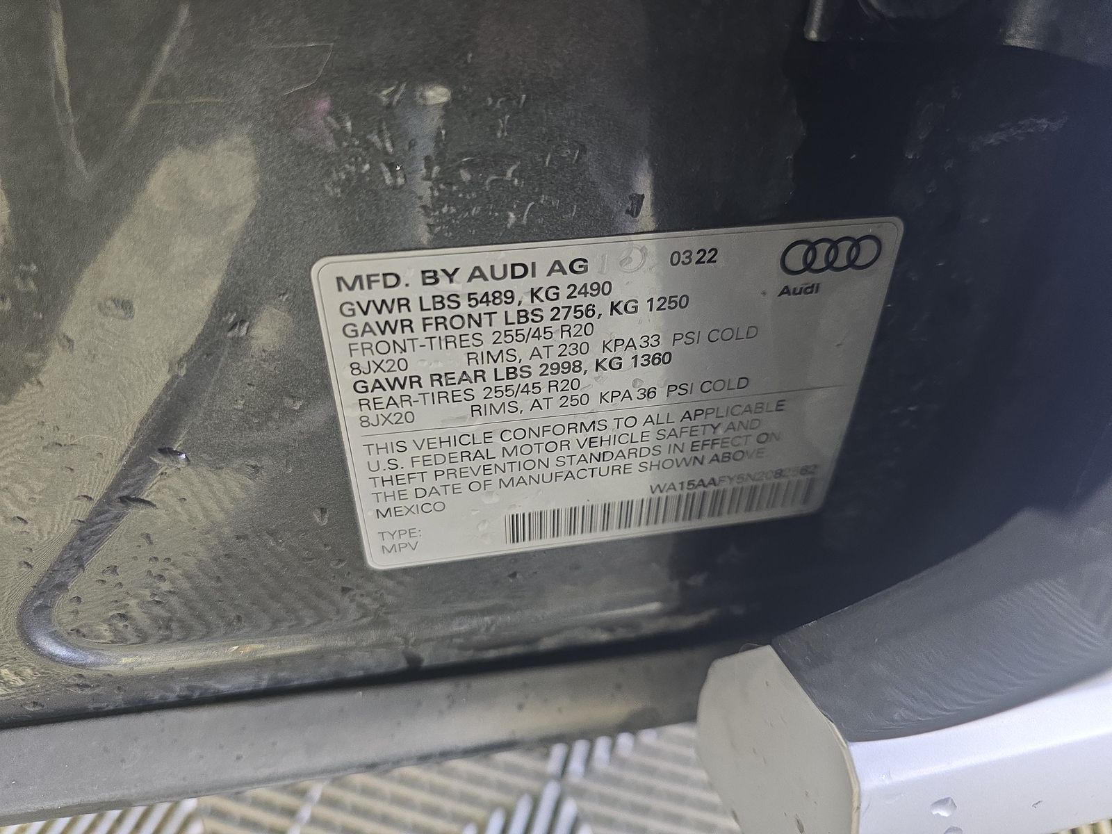 2022 Audi Q5 S line Premium Plus AWD