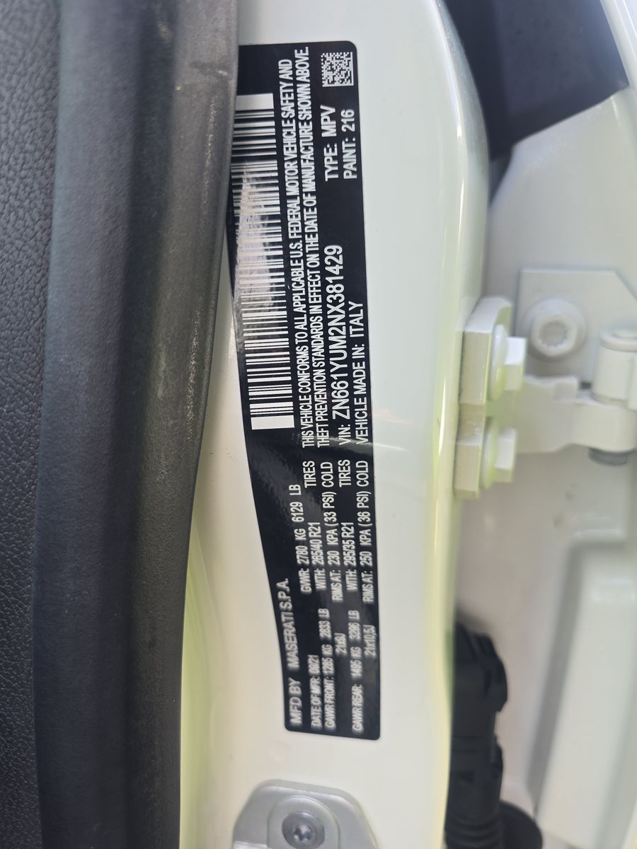 2022 Maserati Levante Modena AWD