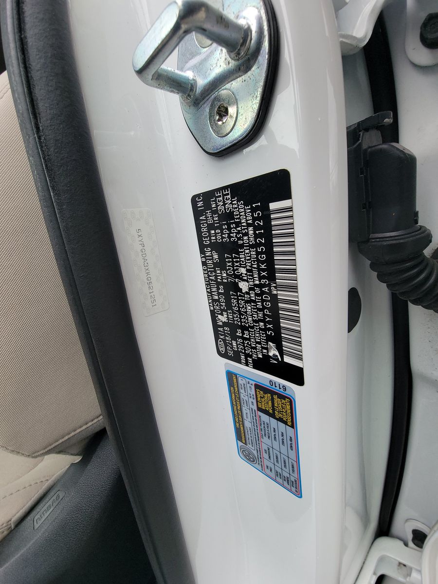 2019 Kia Sorento LX AWD