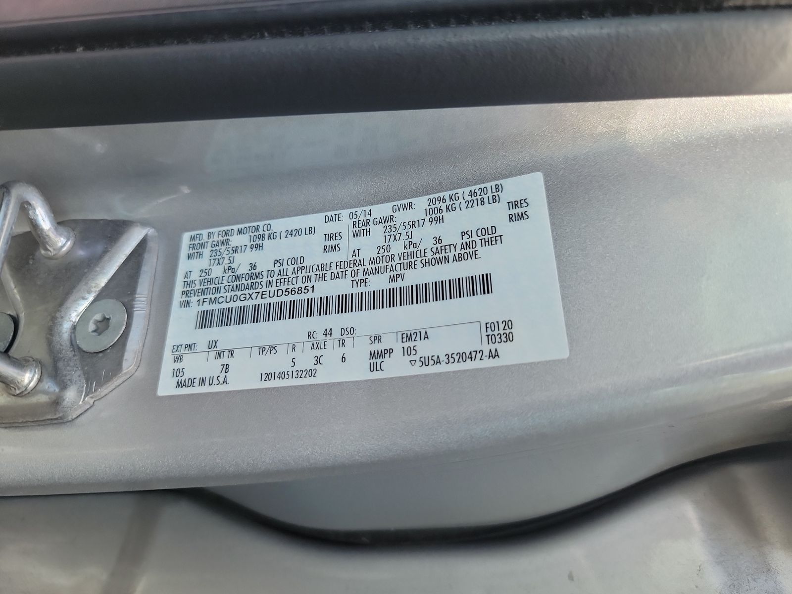 2014 Ford Escape SE FWD