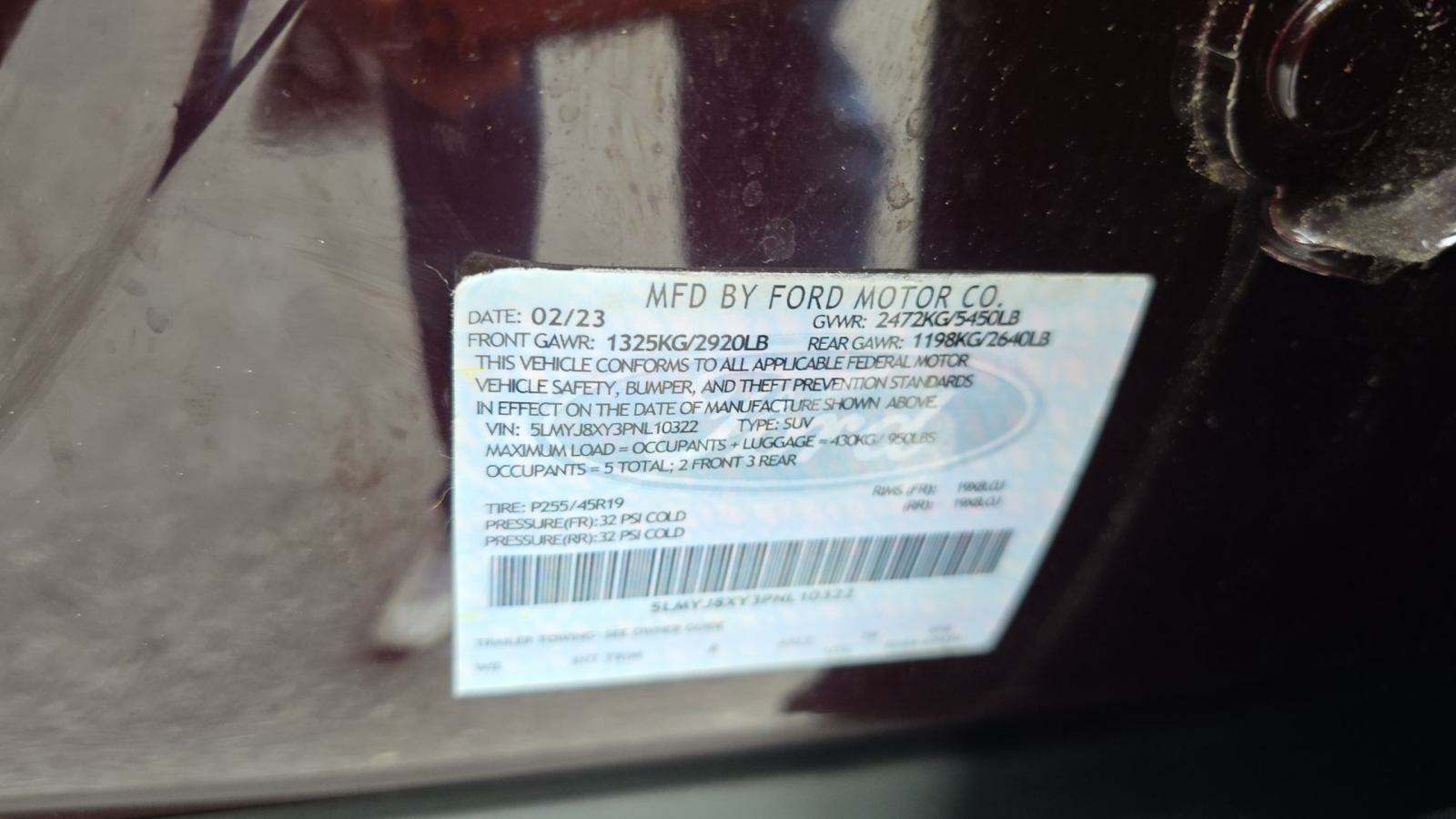 2023 Lincoln Aviator Standard AWD