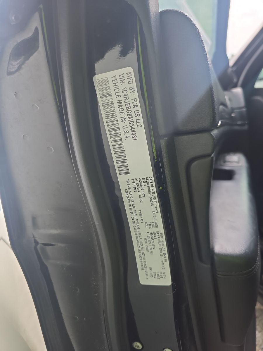 2021 Jeep Grand Cherokee Limited X RWD