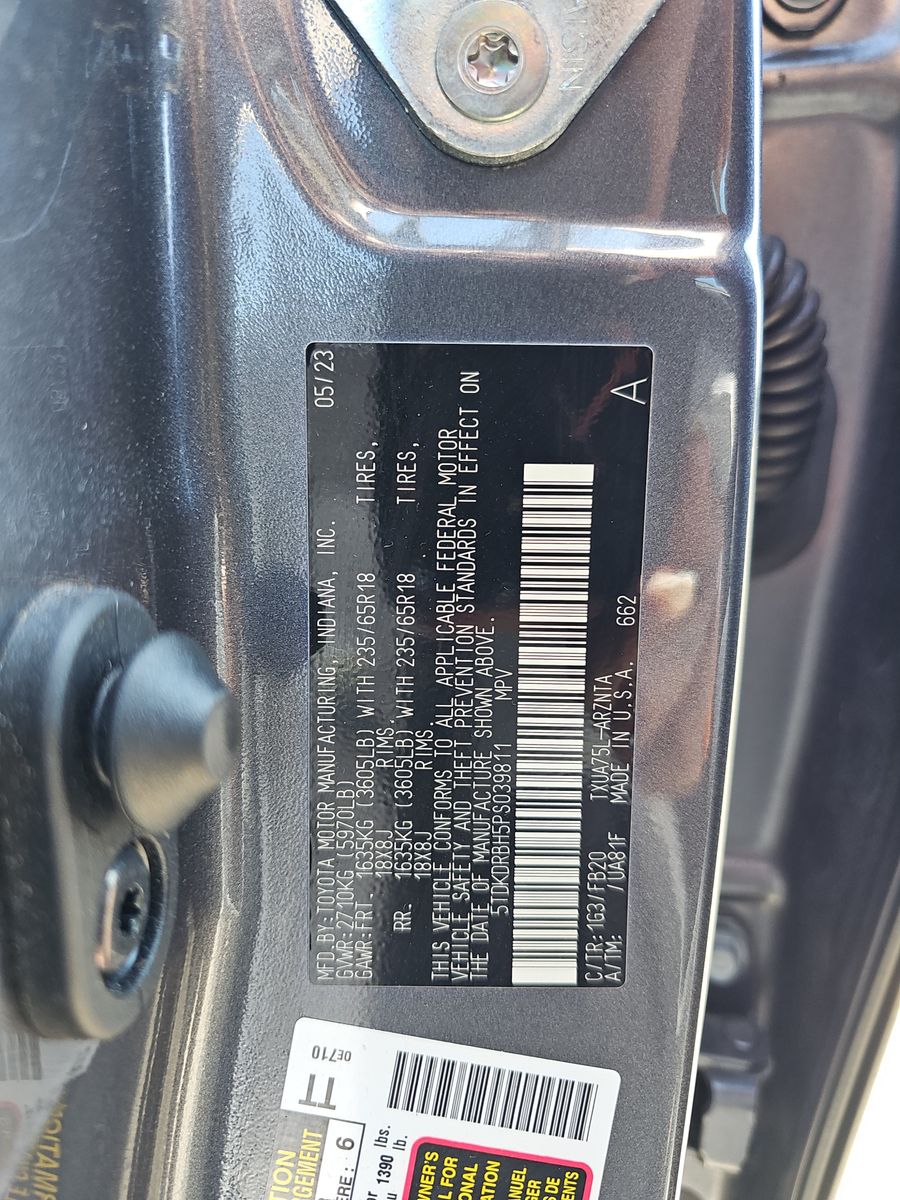 2023 Toyota Highlander LE AWD