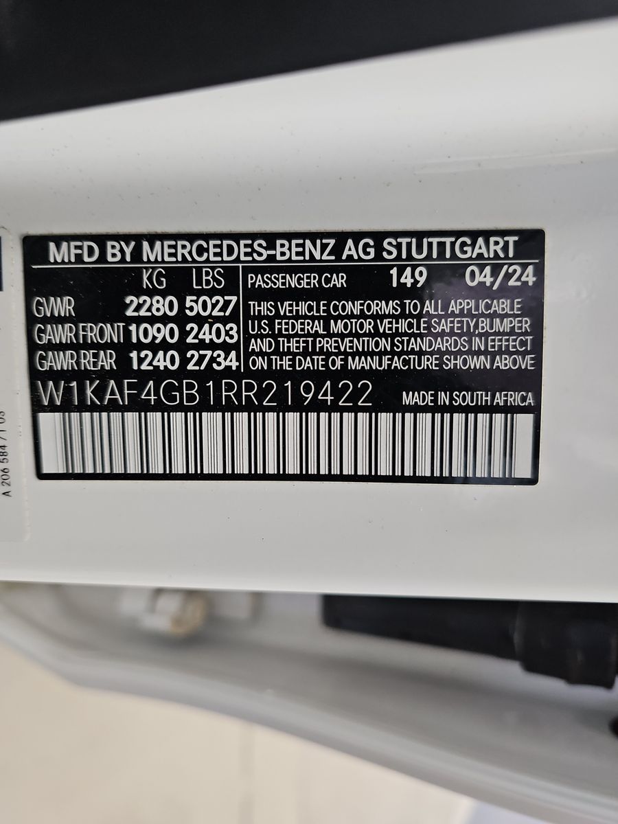 2024 Mercedes-Benz C-Class C 300 RWD