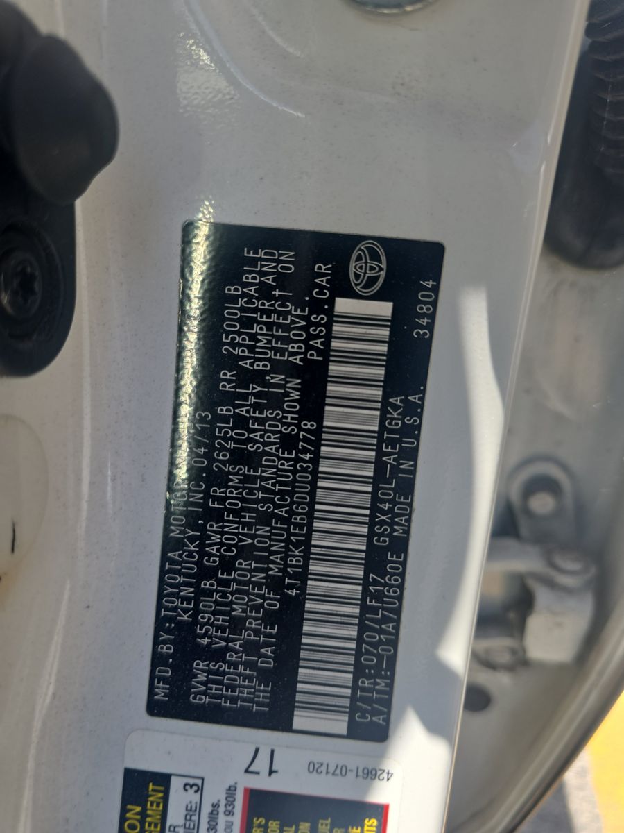 2013 Toyota Avalon XLE Premium FWD