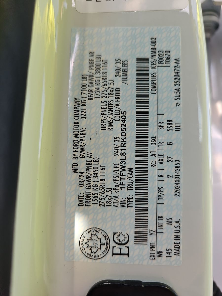 2024 Ford F-150 XLT AWD