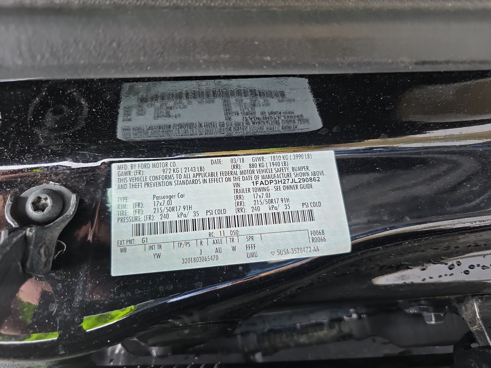 2018 Ford Focus SEL FWD