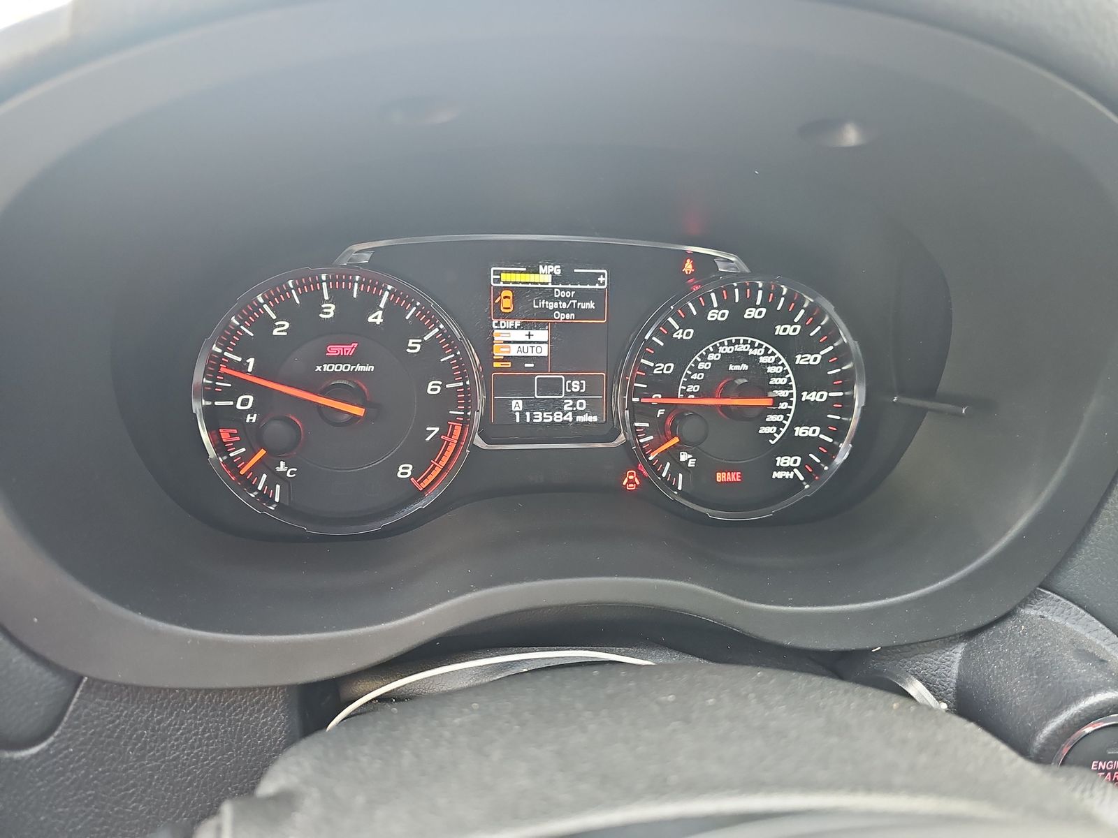 2020 Subaru WRX STi Limited AWD