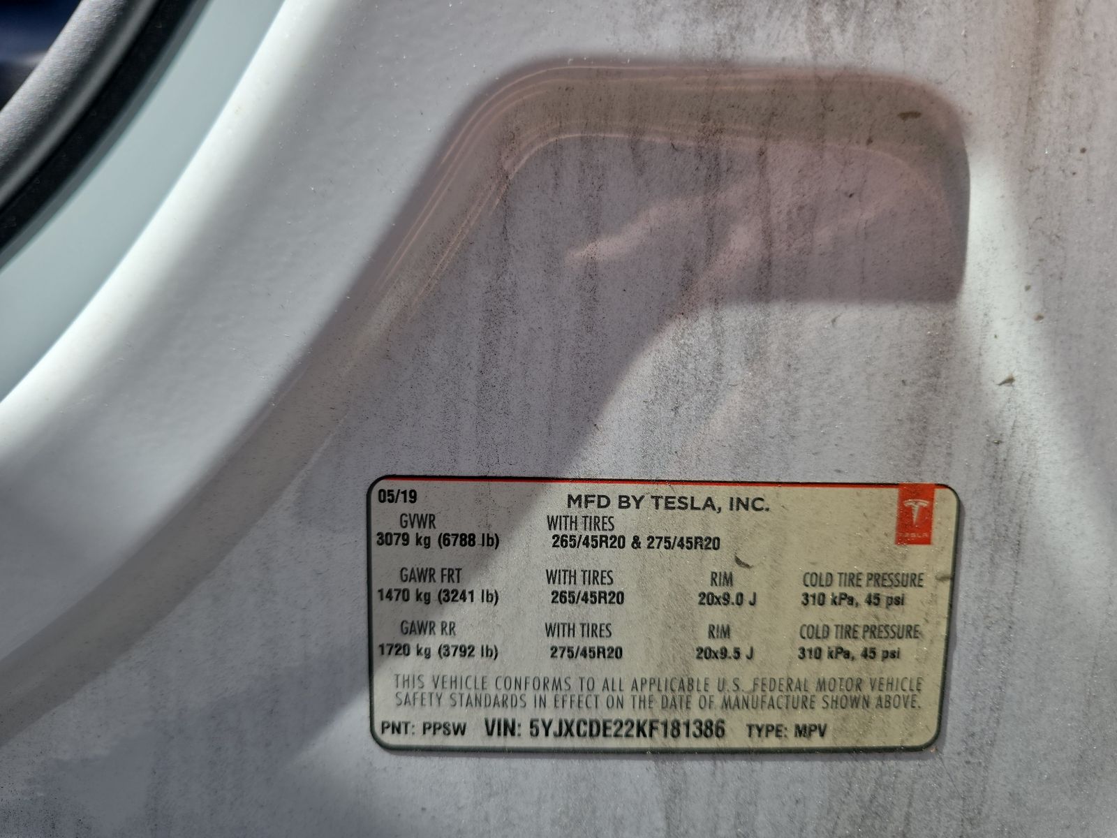 2019 Tesla Model X Long Range AWD