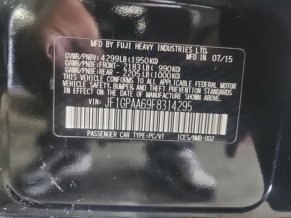 2015 Subaru Impreza 2.0i AWD