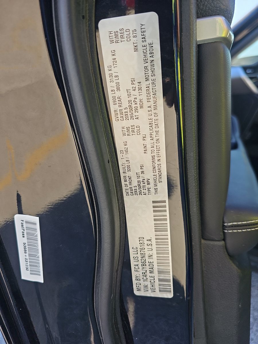 2022 Jeep Grand Cherokee 4xe AWD