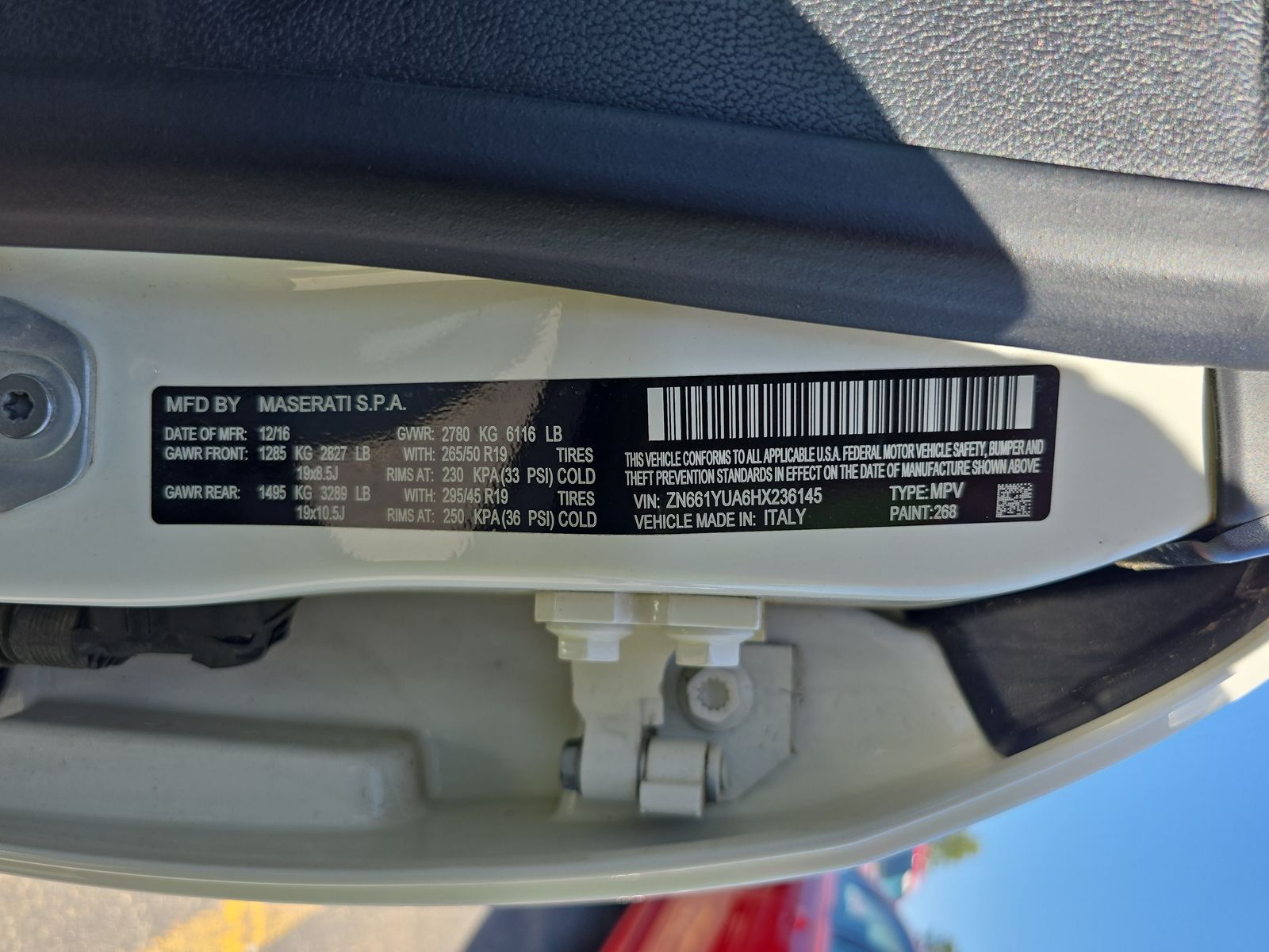 2017 Maserati Levante S AWD