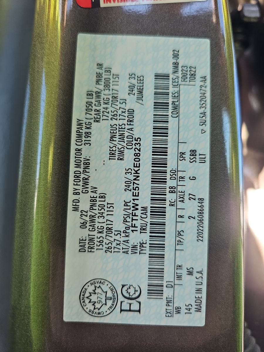 2022 Ford F-150 XLT AWD