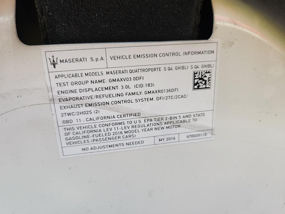 2016 Maserati Ghibli Base RWD