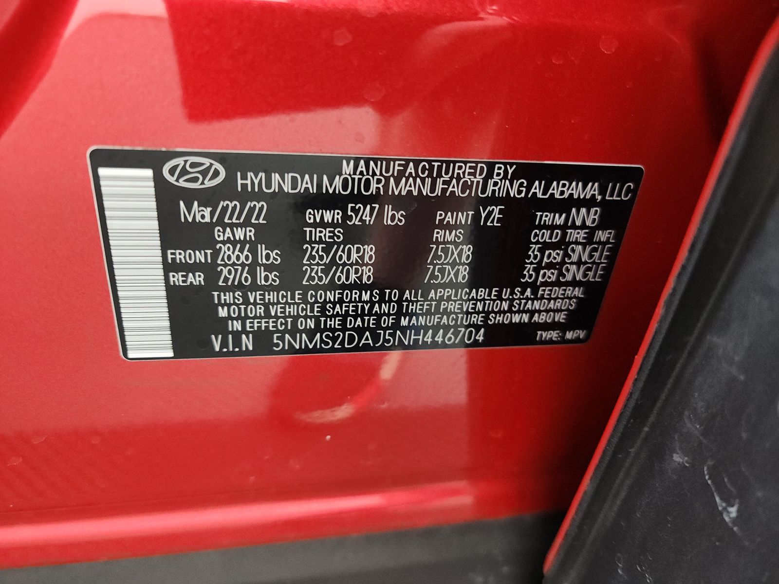 2022 Hyundai Santa Fe SEL AWD
