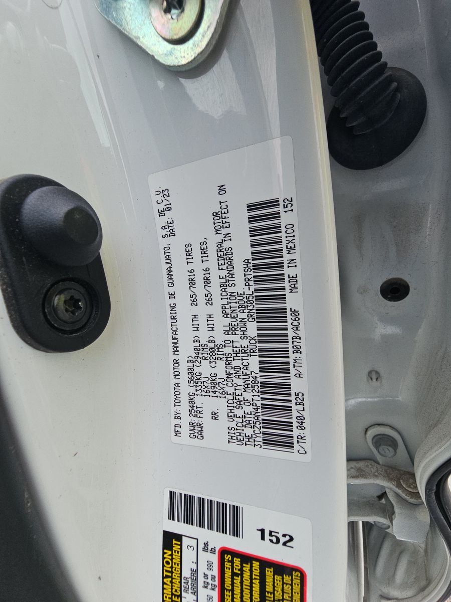 2023 Toyota Tacoma TRD Pro AWD