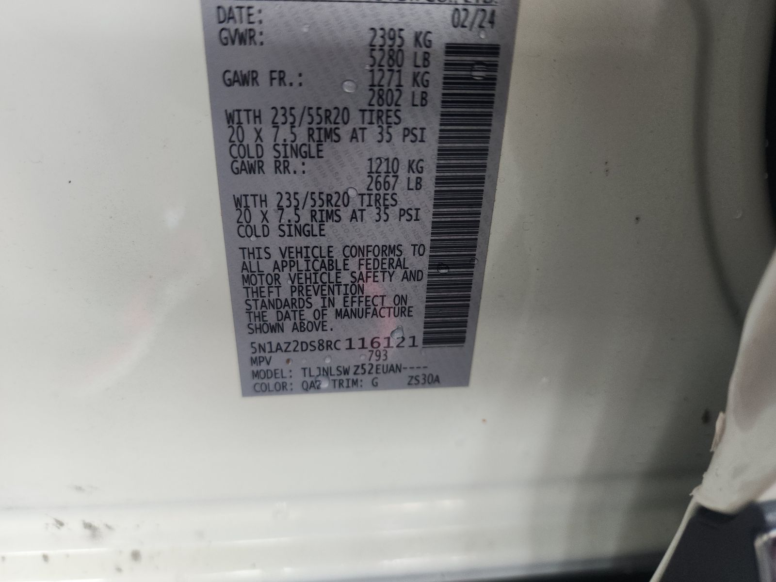 2024 Nissan Murano Platinum AWD