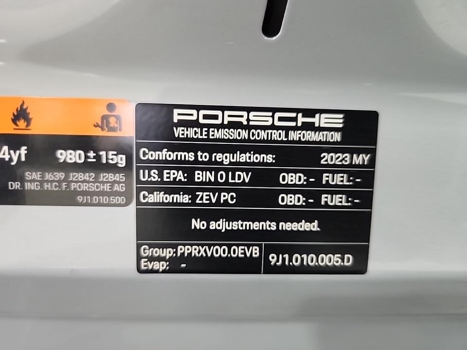 2023 Porsche Taycan Base RWD