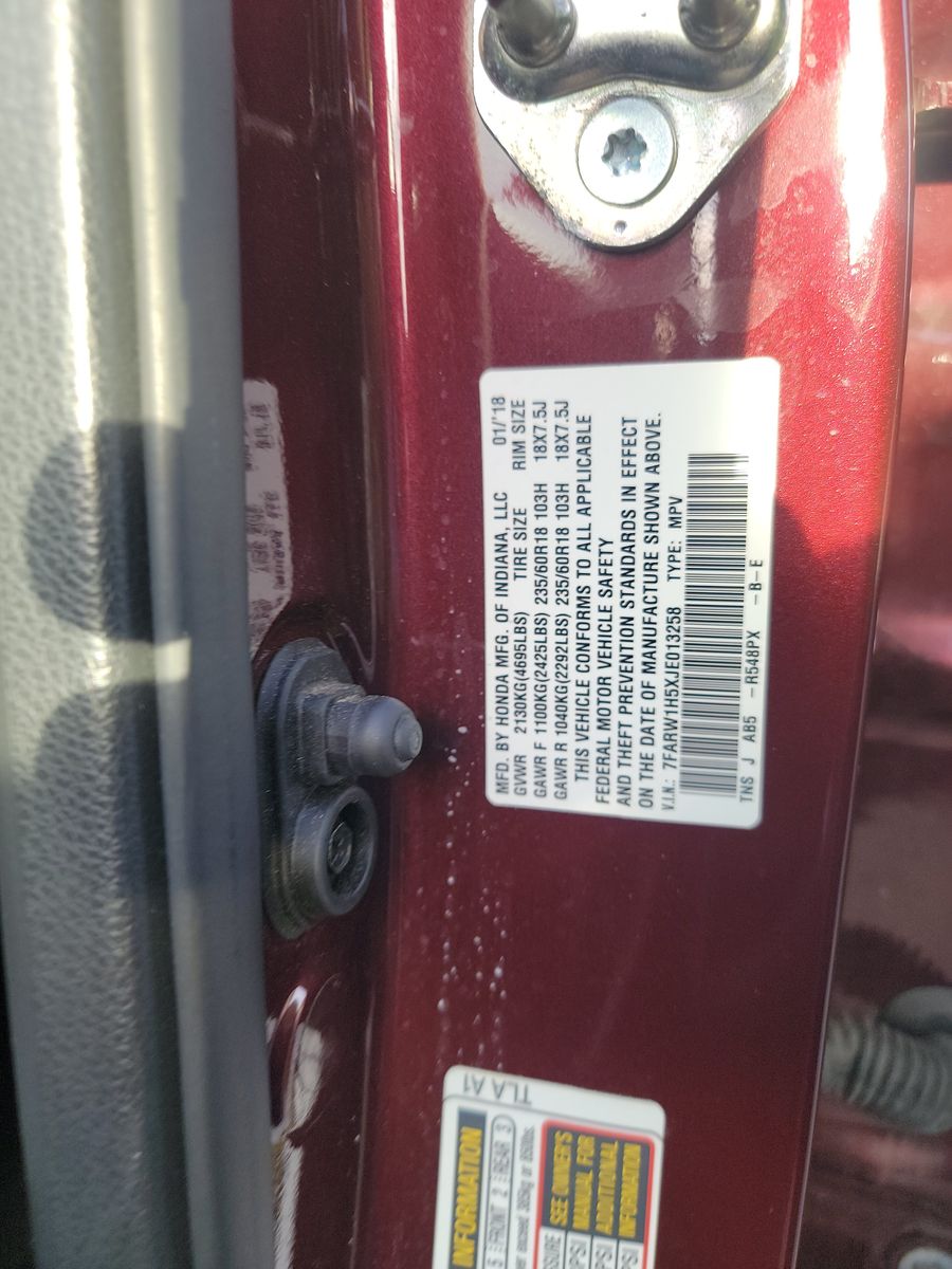 2018 Honda CR-V EX FWD