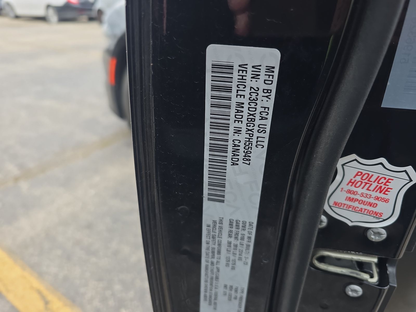 2023 Dodge Charger SXT RWD