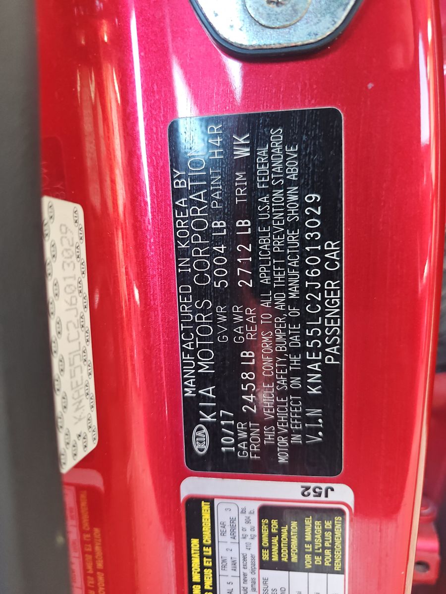 2018 Kia Stinger GT2 RWD