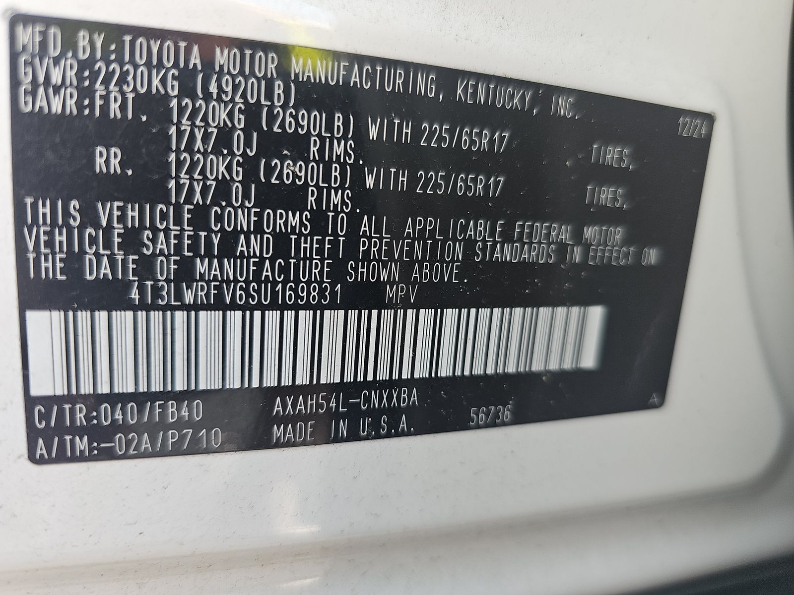 2025 Toyota RAV4 Hybrid LE AWD