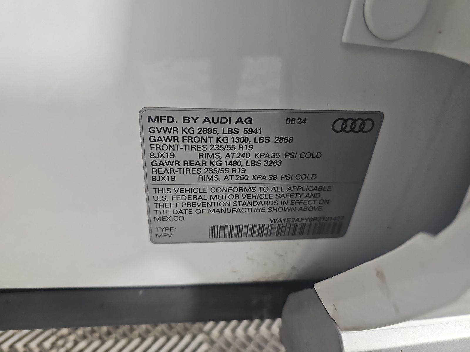 2024 Audi Q5 e Plug-In Hybrid S line Premium Plus AWD